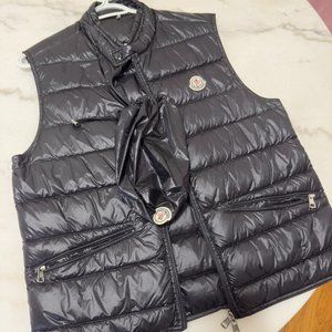 Men's Black Moncler GUI Vest (Moncler Size 3 US M-L)